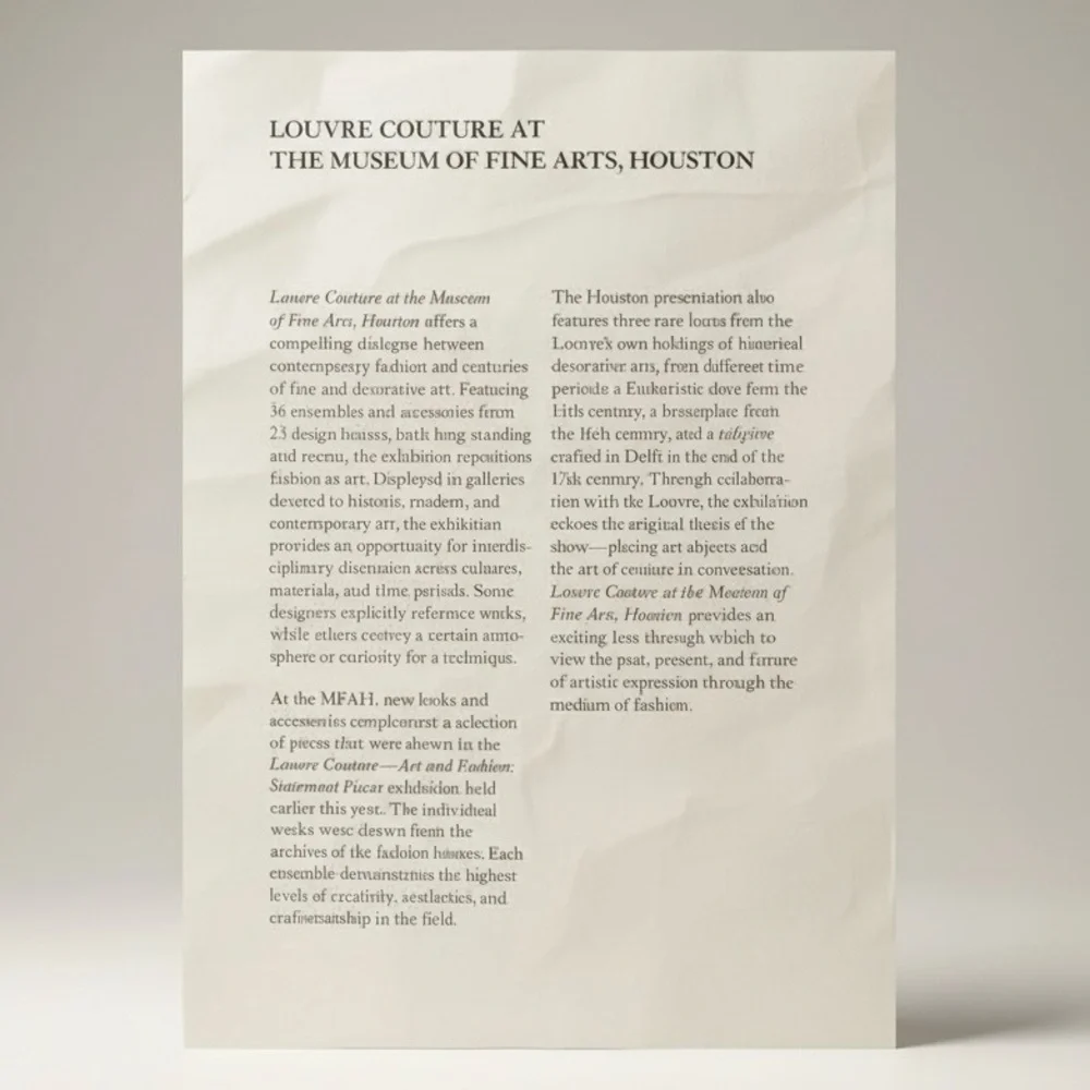 Louvre Couture Exhibit at the Museum of Fine Arts! - Picture 9 of 16